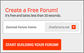 new forum choose name